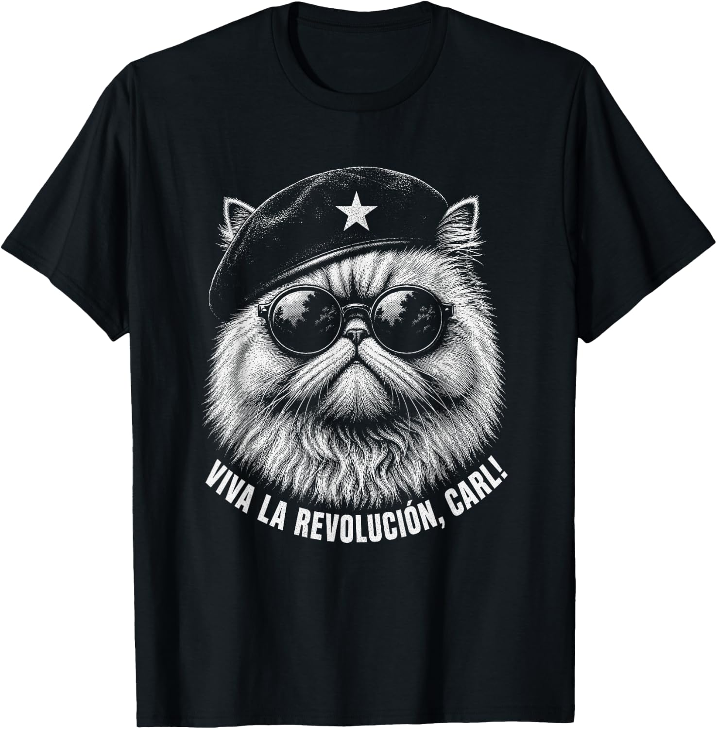 Vintage Fashion La - Viva La Revolucion Carl Funny Cat