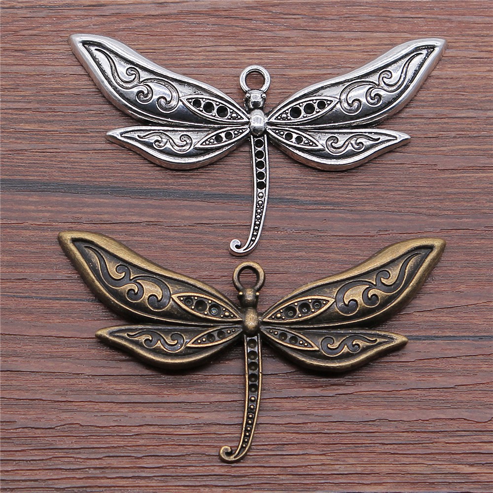 Vintage Fashion Stores - WYSIWYG 1pcs 80x47mm 2 Colors Antique