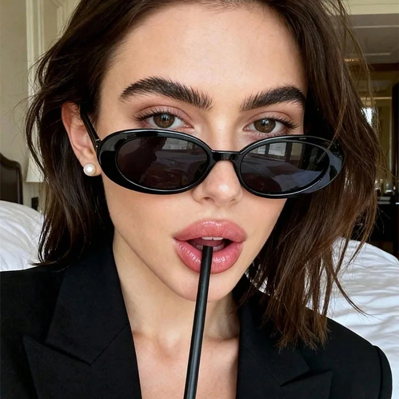 Vintage Outdoor Fashion - Vintage Oval Sunglasses Women Luxury Brand