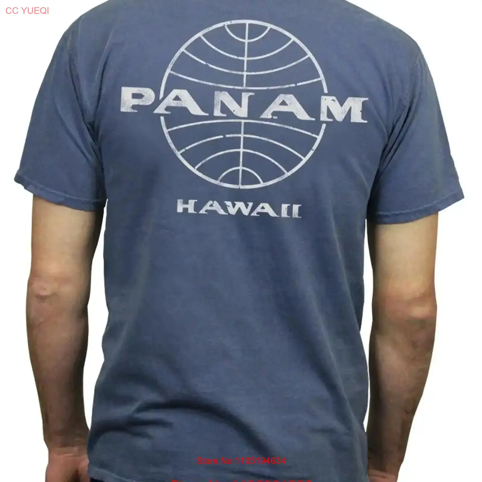 Pan Am Globe T Shirt vintage W - Vintage Fashion Jersey 评论和价格