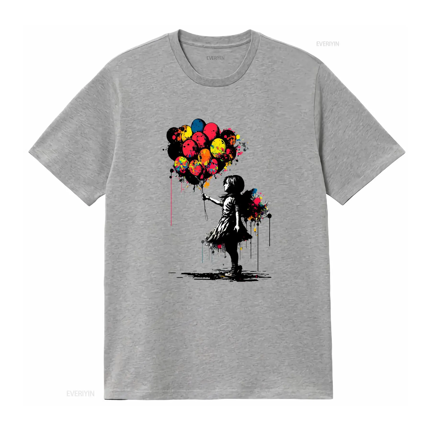 Banksy Peace T Shirt Balloon G - Vintage Fashion Jersey 评论和价格
