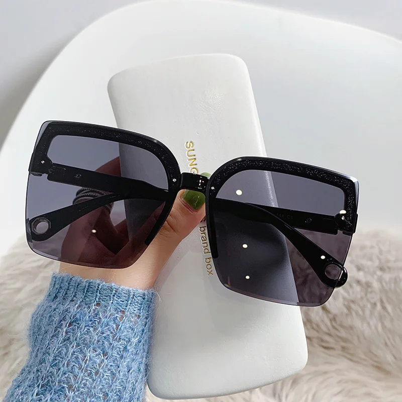 Oversized Sunglasses Man Woman - Vintage Fashion Enthusiasts 评论和价格