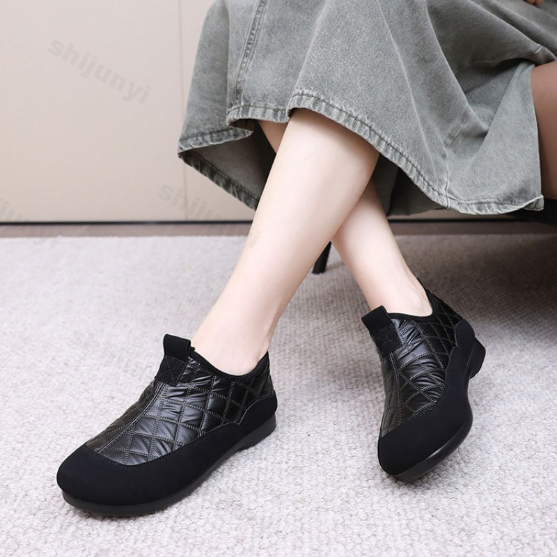 Slip on Women Cotton Shoes Win - Vintage Outdoor Fashion 评论和价格