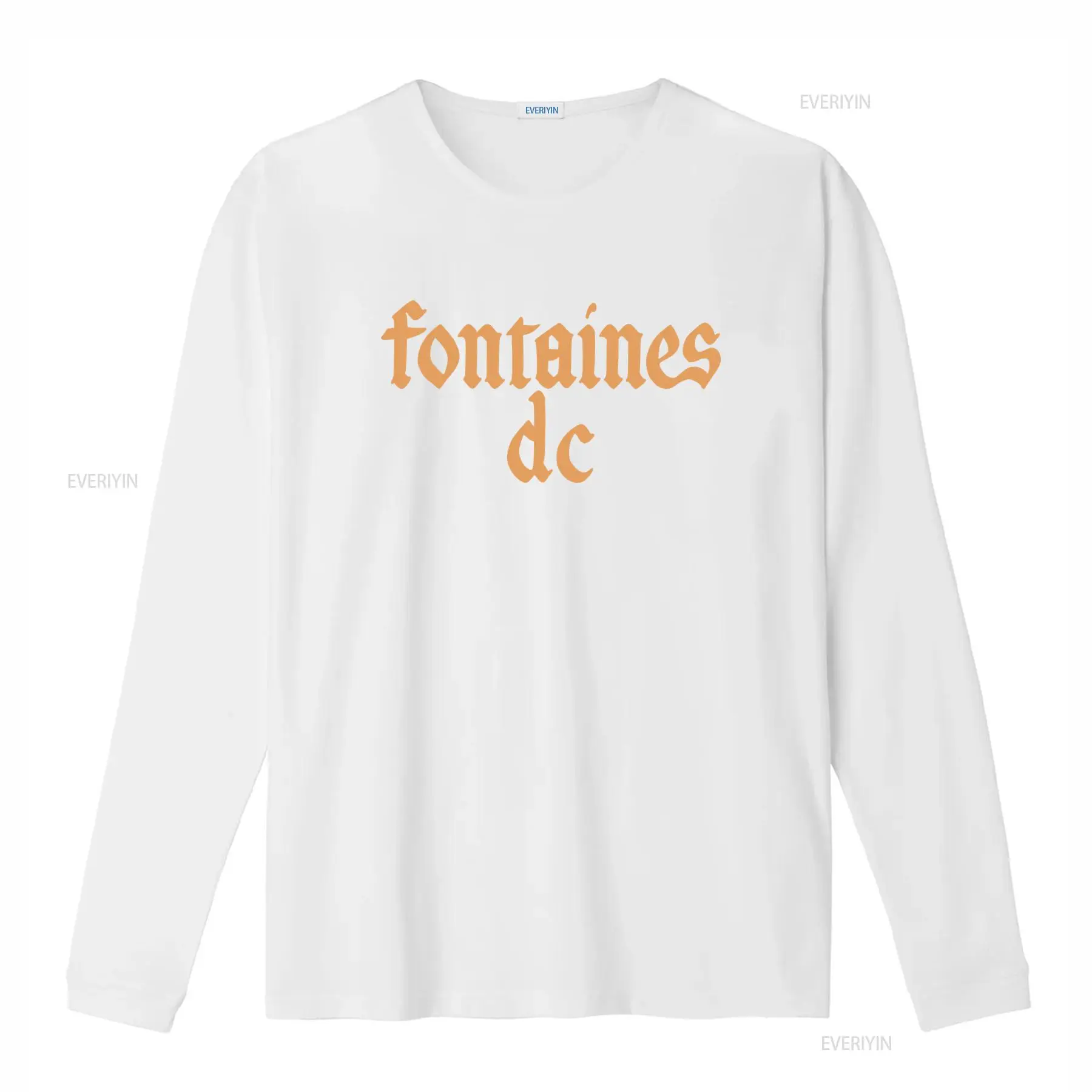 Fontaines D C 'Gothic Logo' Bl - Vintage Fashion Jersey 评论和价格