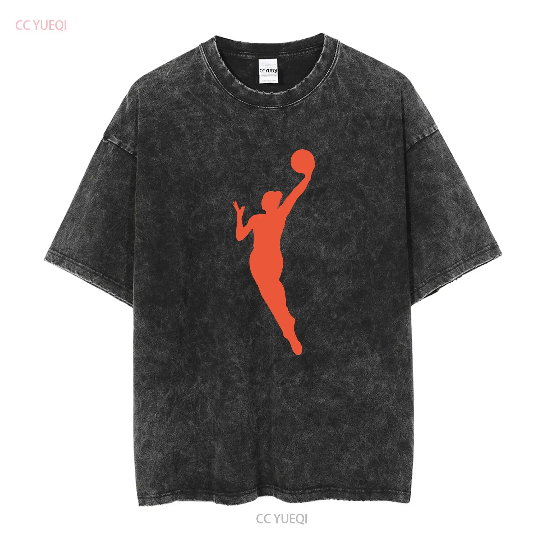 Heavy Cotton T Shirt WNBA oran - Vintage Fashion Jersey 评论和价格