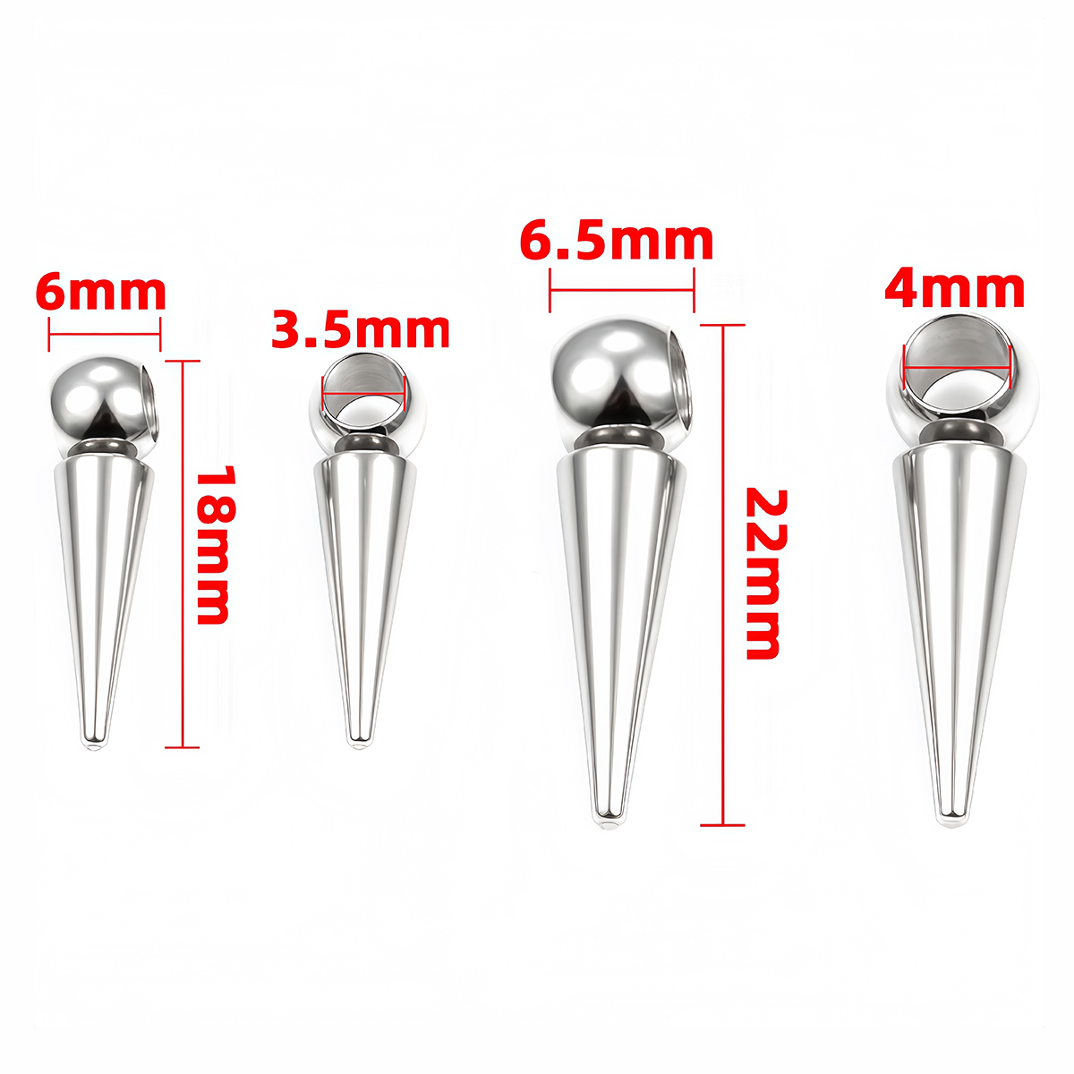 10pcs Retro Cone Charms Pendan - Vintage Fashion Stores 评论和价格