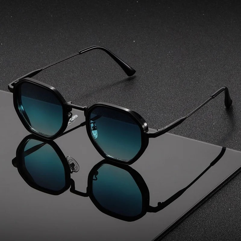 1 Pair Unisex Round Metal Fash - Vintage Fashion Enthusiasts 评论和价格