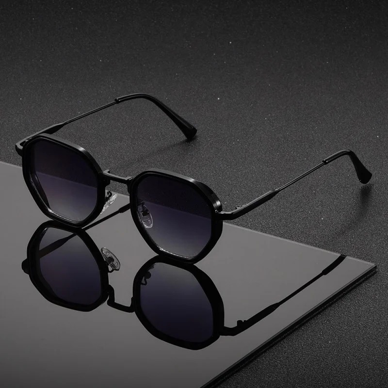 1 Pair Unisex Round Metal Fash - Vintage Fashion Enthusiasts 评论和价格