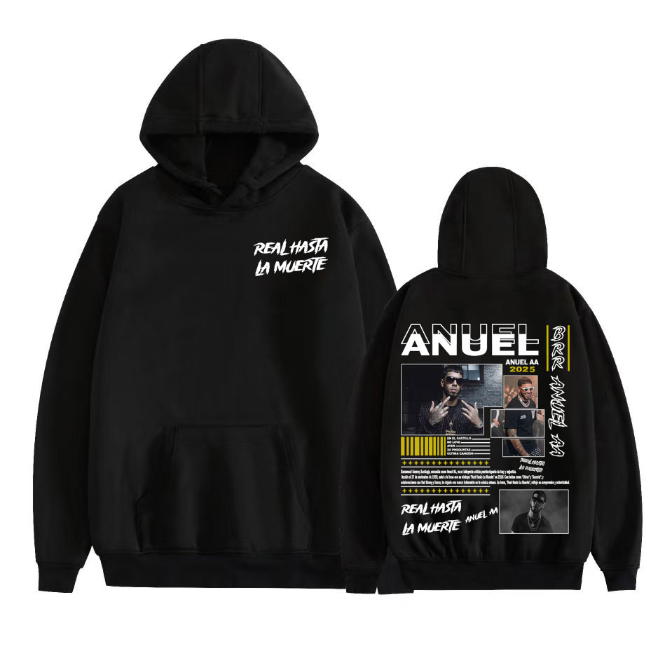 Anuel AA Real Hasta La Muerte  - Vintage Fashion La 评论和价格