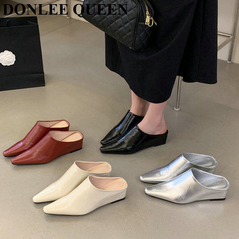 Women Fashion Close Toe Mule S - Vintage Fashion Online 评论和价格