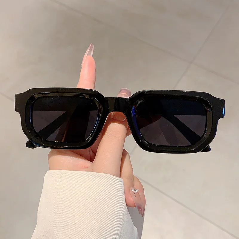 Vintage Rectangle Frame Sungla - Vintage Outdoor Fashion 评论和价格