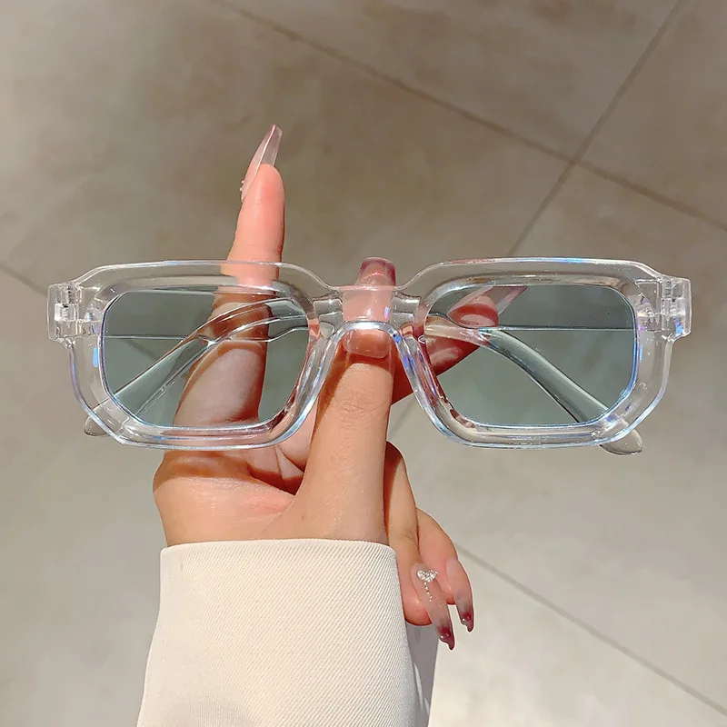 Vintage Rectangle Frame Sungla - Vintage Outdoor Fashion 评论和价格