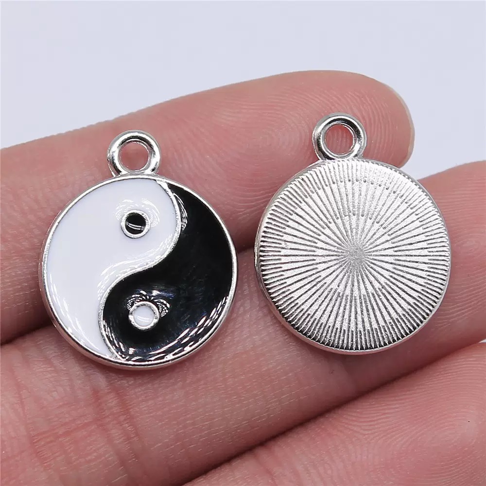 10/20pcs Alloy Tai Chi Charms  - Vintage Fashion Stores 评论和价格