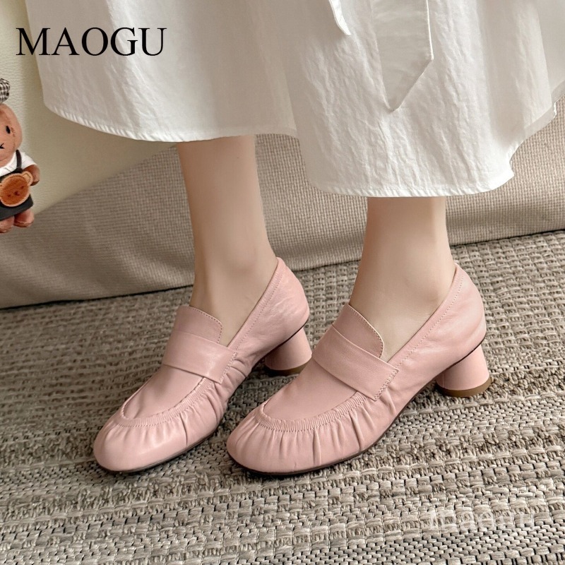 Soft Leather Loafers Women's P - Vintage Fashion Online 评论和价格