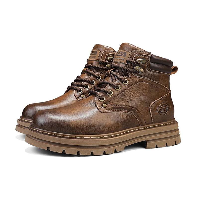 Men's Vintage Ankle Work Boots - Vintage Outdoor Fashion 评论和价格