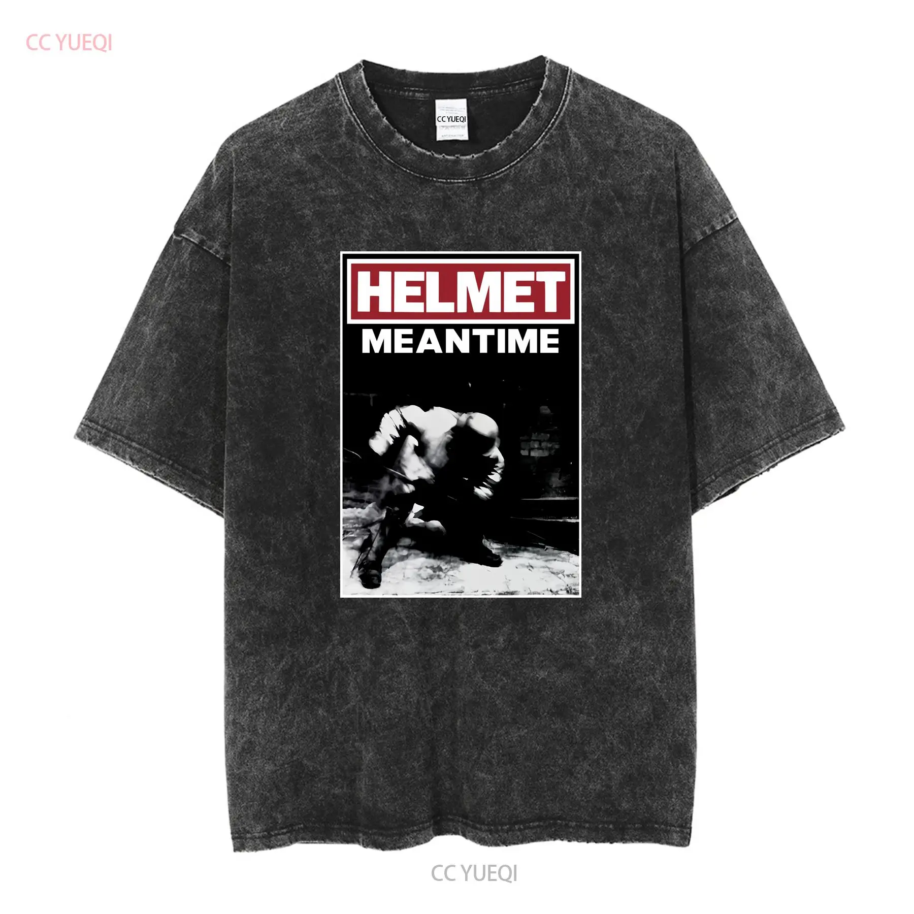 Helmet Meantime T shirt rock b - Vintage Fashion Jersey 评论和价格