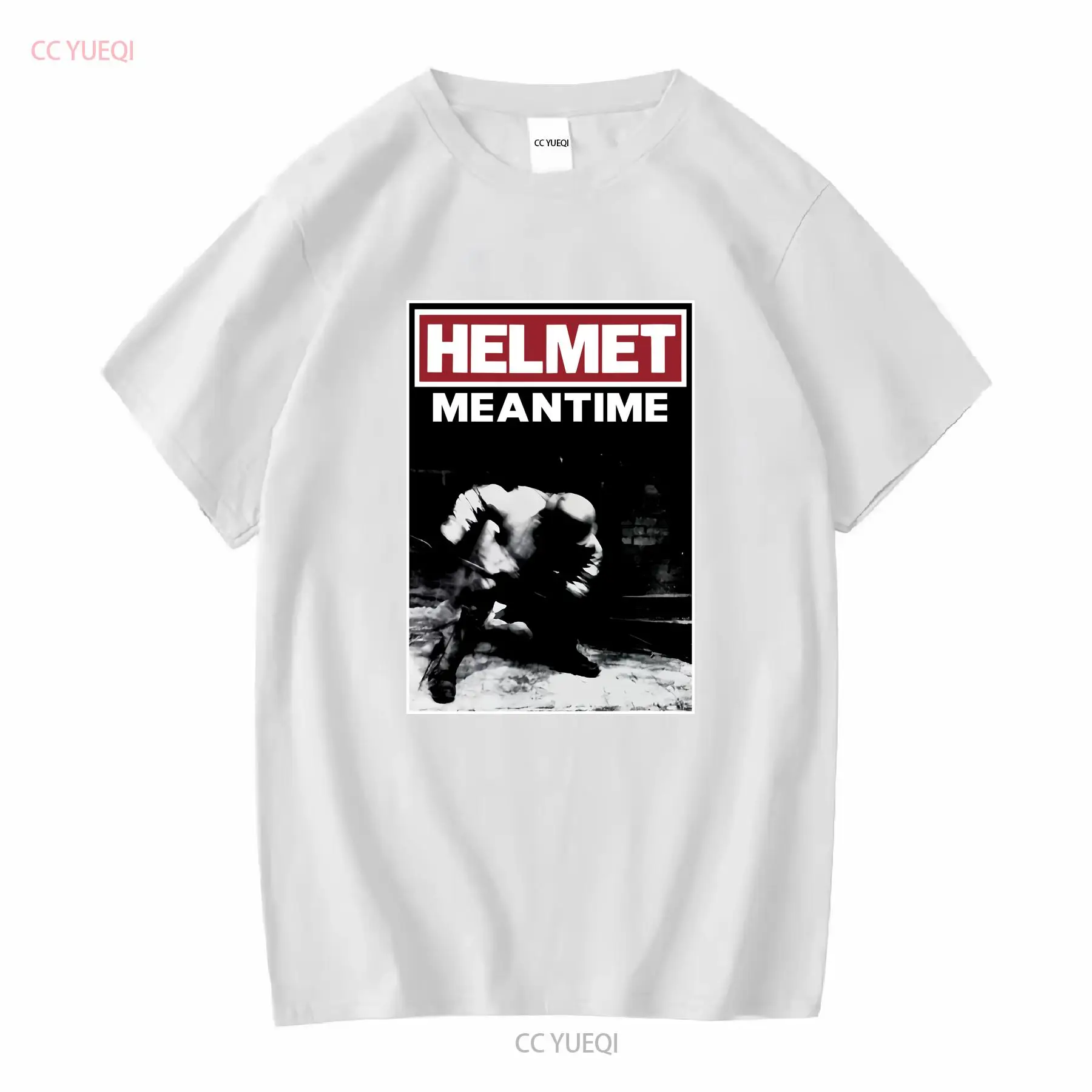 Helmet Meantime T shirt rock b - Vintage Fashion Jersey 评论和价格