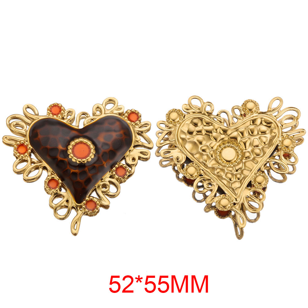 2pcs 55MM Stainless Steel Vint - Vintage Fashion Stores 评论和价格